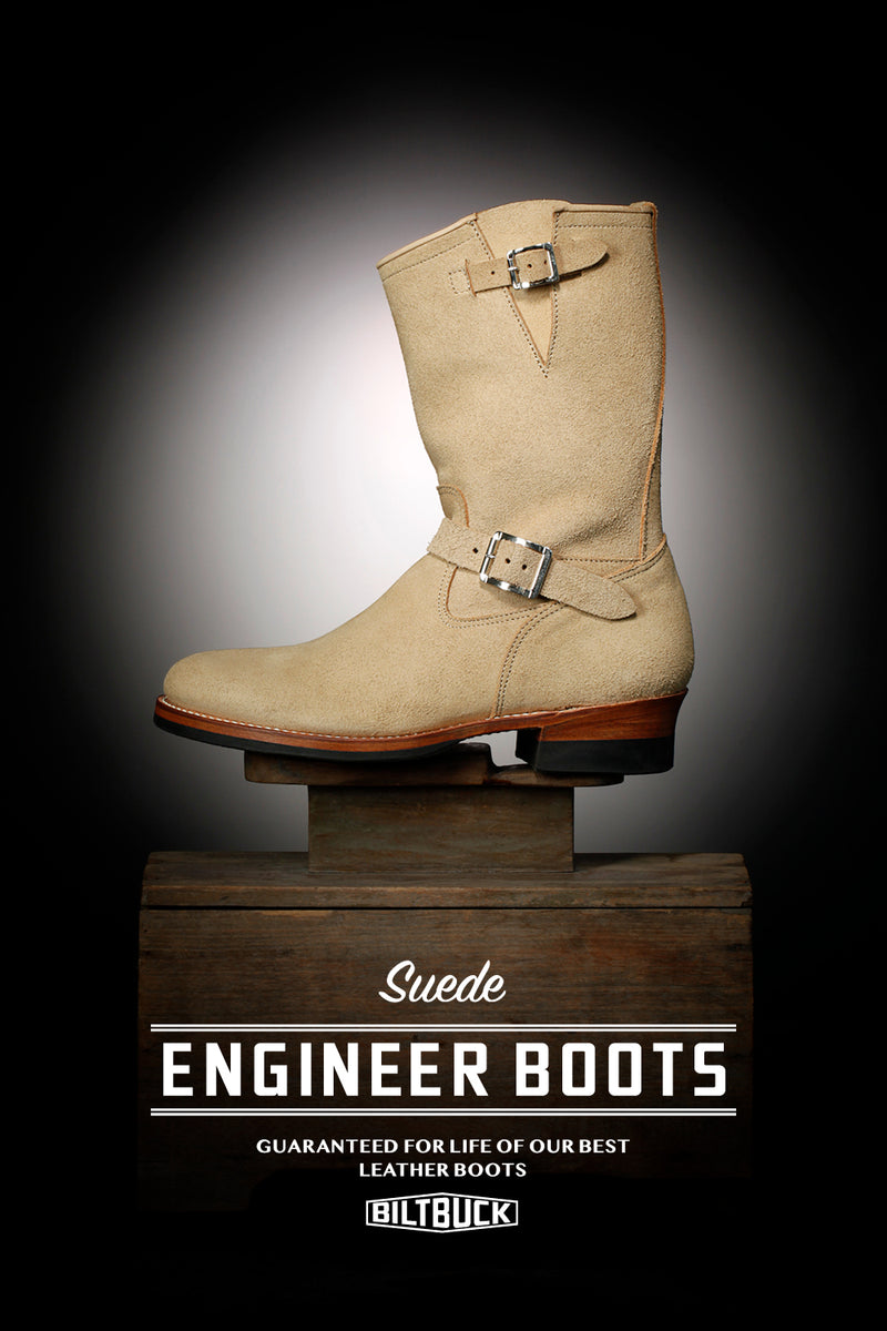 Restock- Lot.329 Suede Engineer Boots – ATTRACTIONS