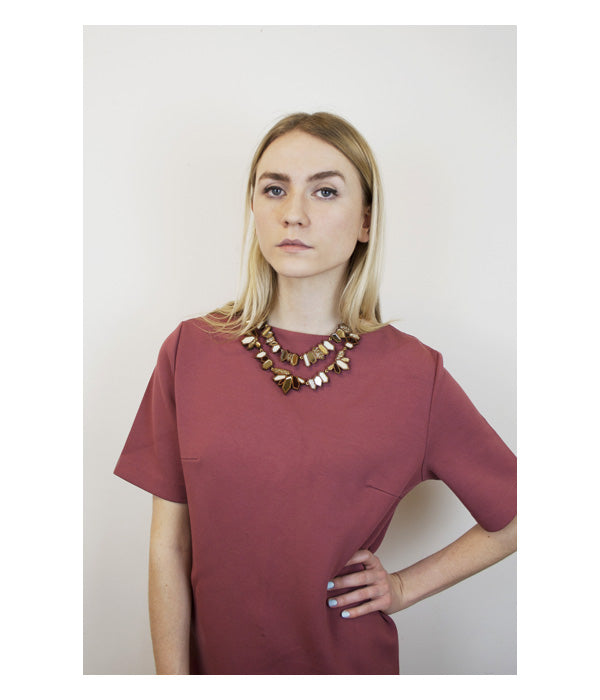 Wolf & Moon | Cluster Collar Necklace