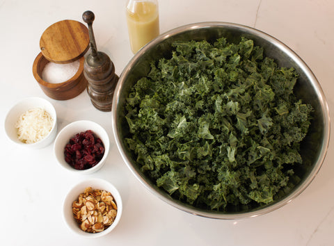 Kale Salad Ingredients