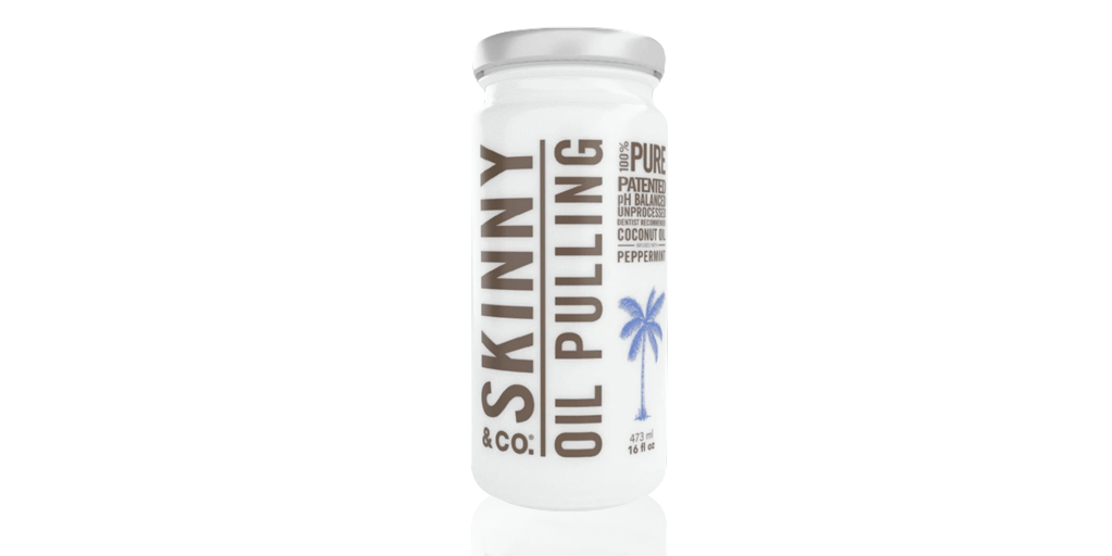 Peppermint Oil Pulling Coconut Oil - 16 oz