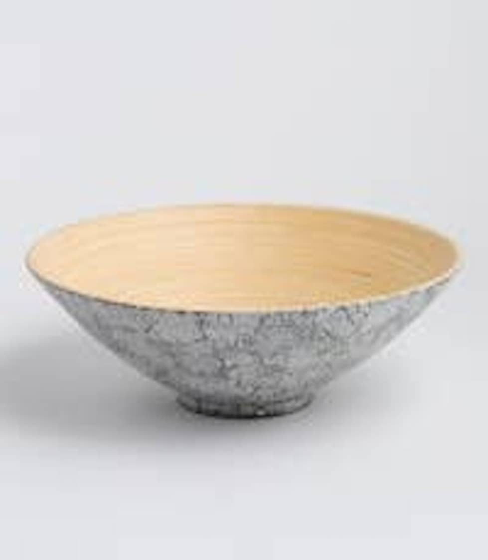 Bamboo Serving Bowl Khup