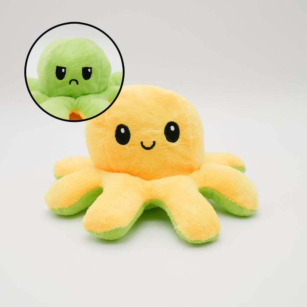 reversible octopus yellow