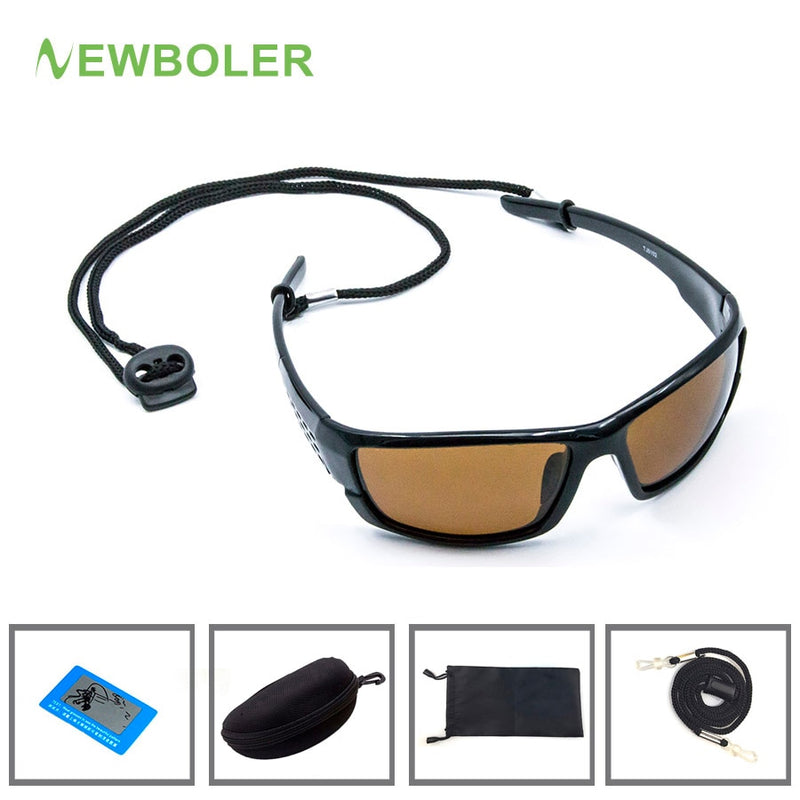 Óculos Esportivos Polarizados Para Pesca, Ciclismo, Proteção UV 400