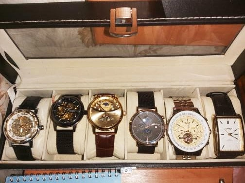 Relógio Masculino Forsining, Modelo Classic Luxo, Automático, Pulseira Couro