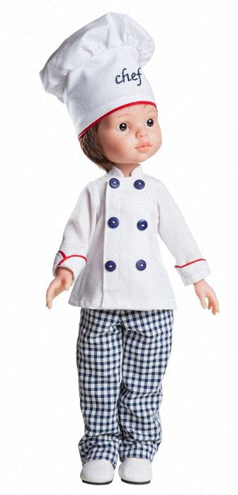 doll chef outfit