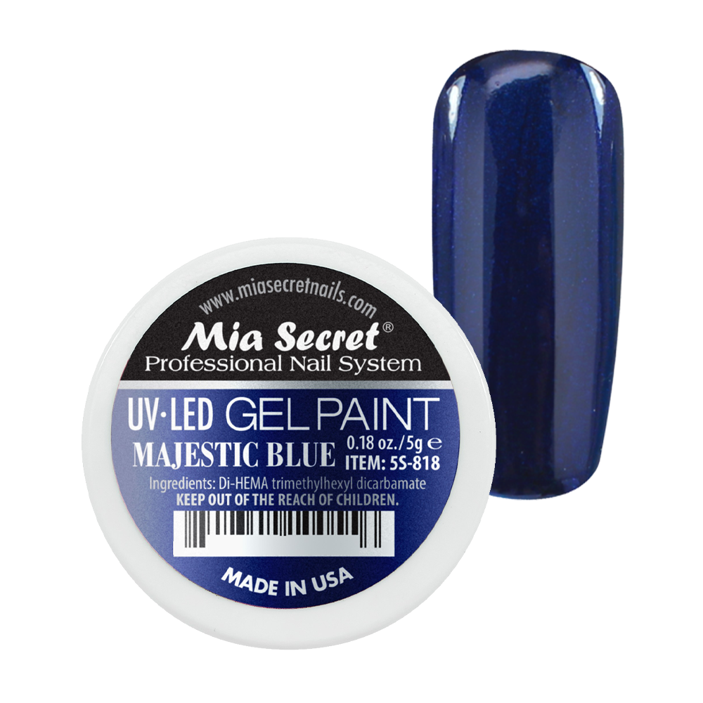 MIA SECRET UV/LED Blue 0.18oz./5g. – Skyline Beauty Supply