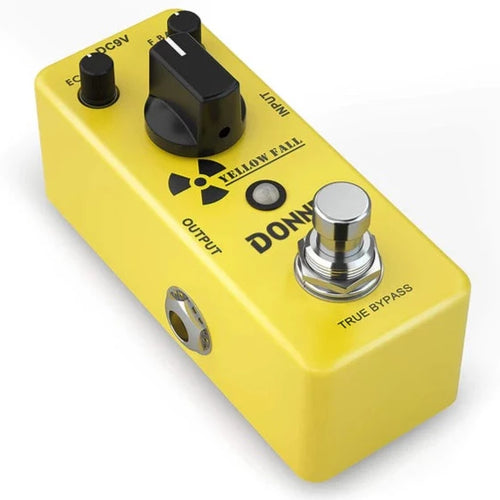 Donner EC748 Yellow Fall Delay Pedal-Easy Music Center