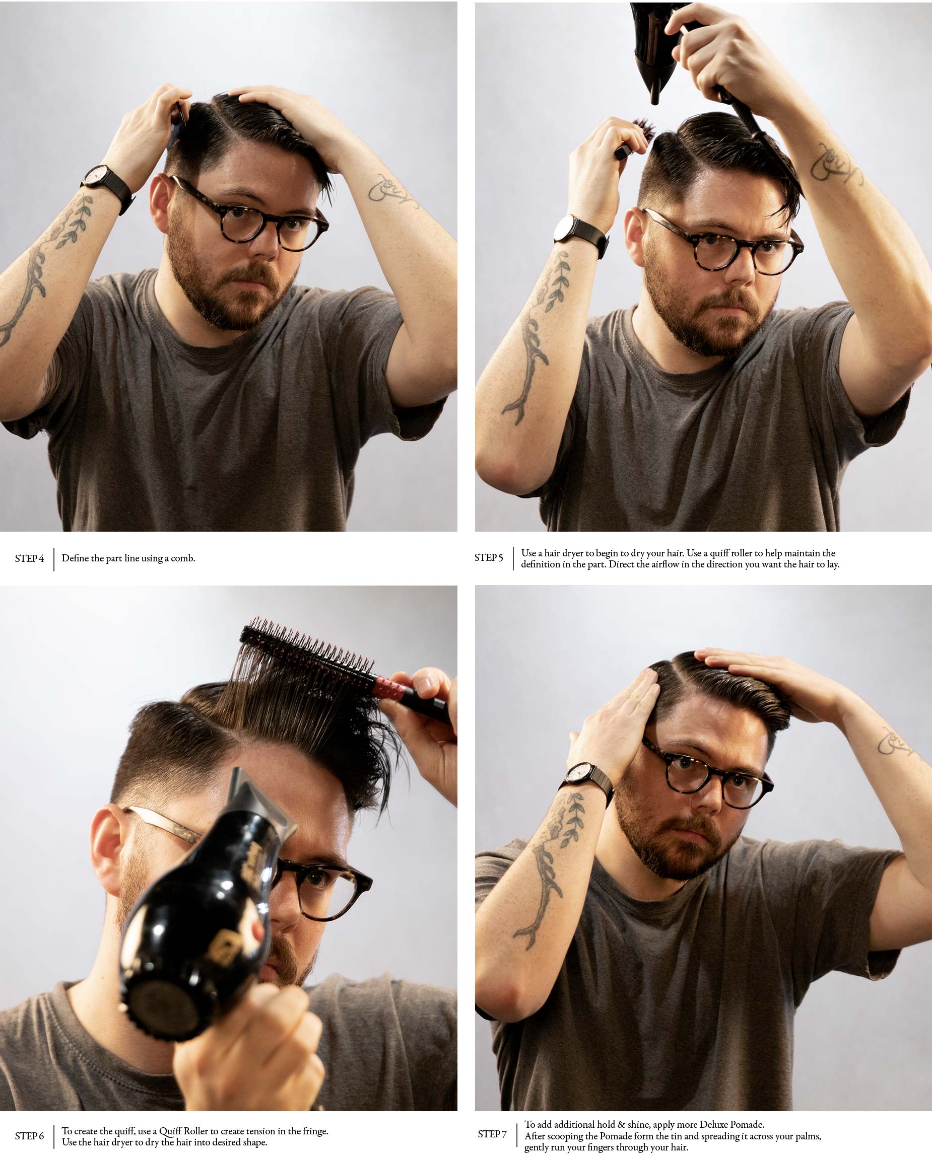 How to Style - Side Parted Quiff