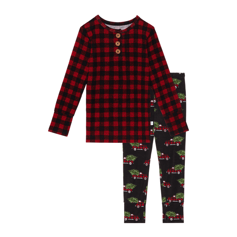 Levi Longsleeve Henley Toddler Loungewear Project Nursery