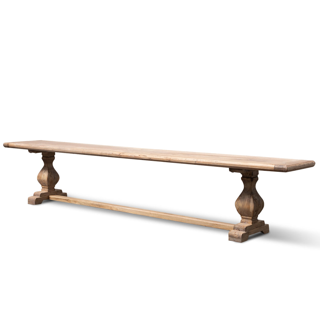 cherry wood dining bench