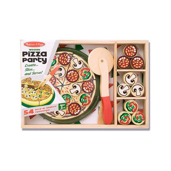 melissa & doug deluxe pizza oven & pasta play set