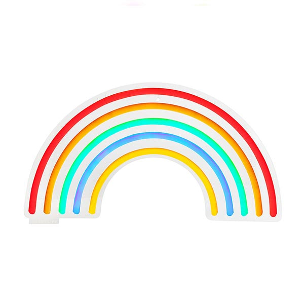 sunnylife rainbow neon led wall small br/>彩虹造型 led 霓虹灯