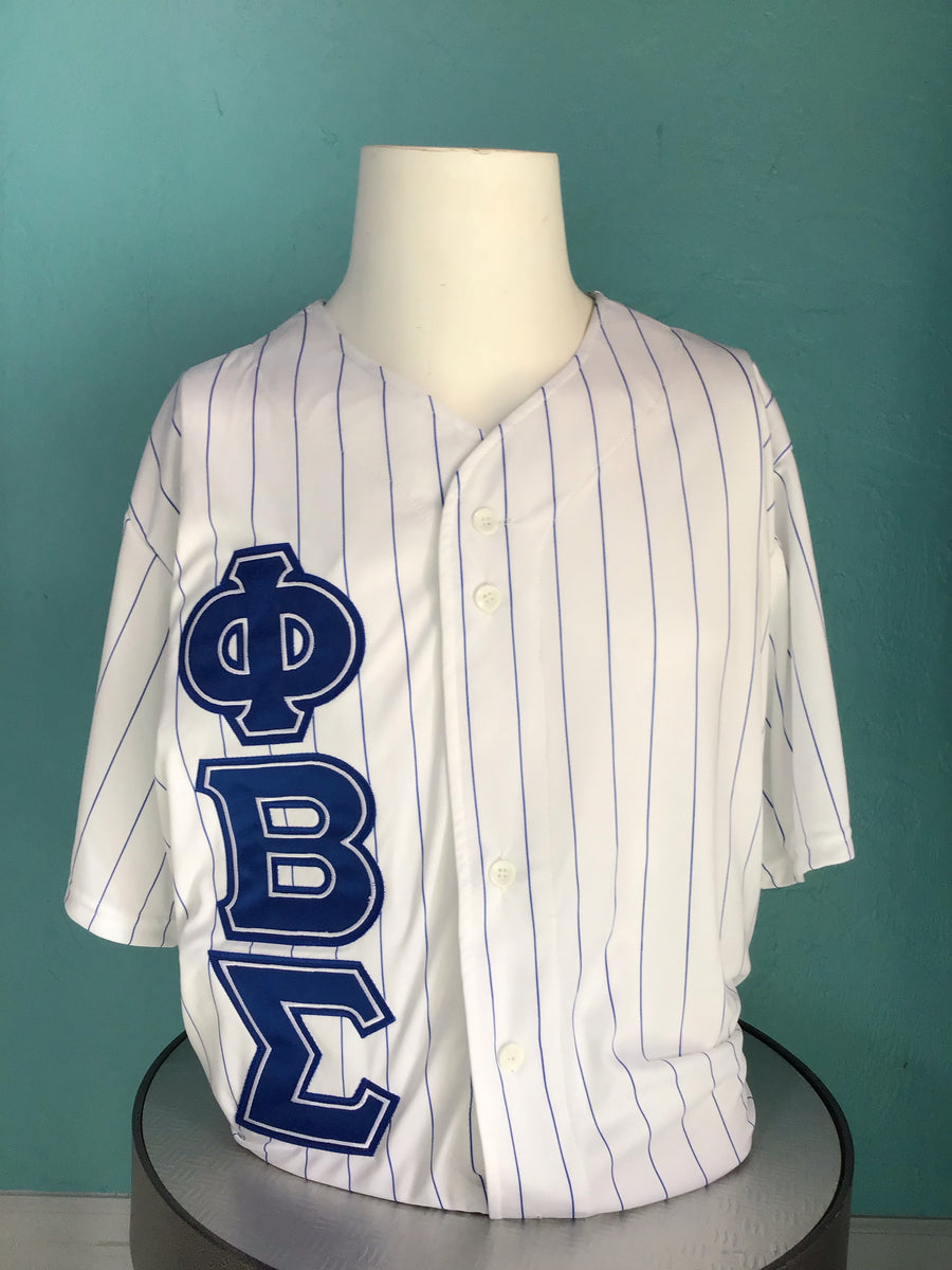 phi beta sigma baseball jersey