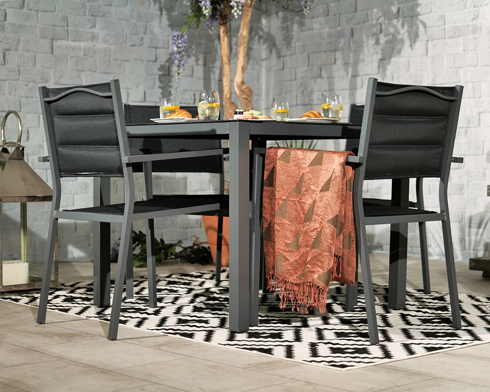 sorrento 4 seater dining set