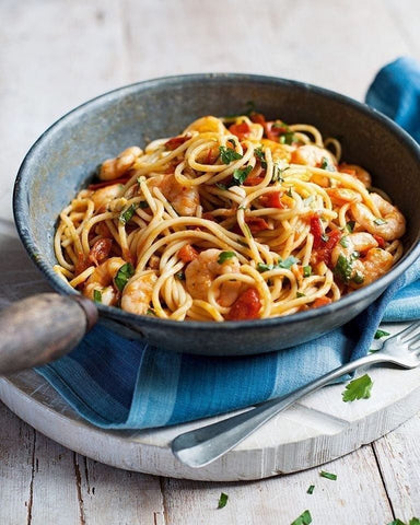 Paul's Prawn Linguine