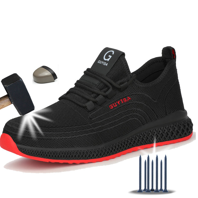 FLASUK™ Sneakers , Steel Toe Boots 