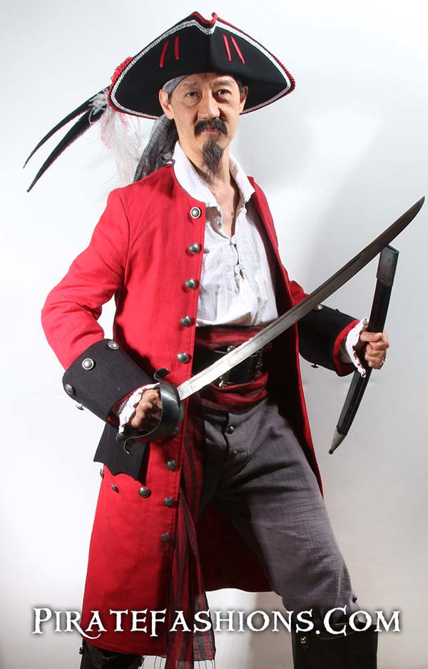 Buccaneer Pirate Coat Pirate Fashions 6282