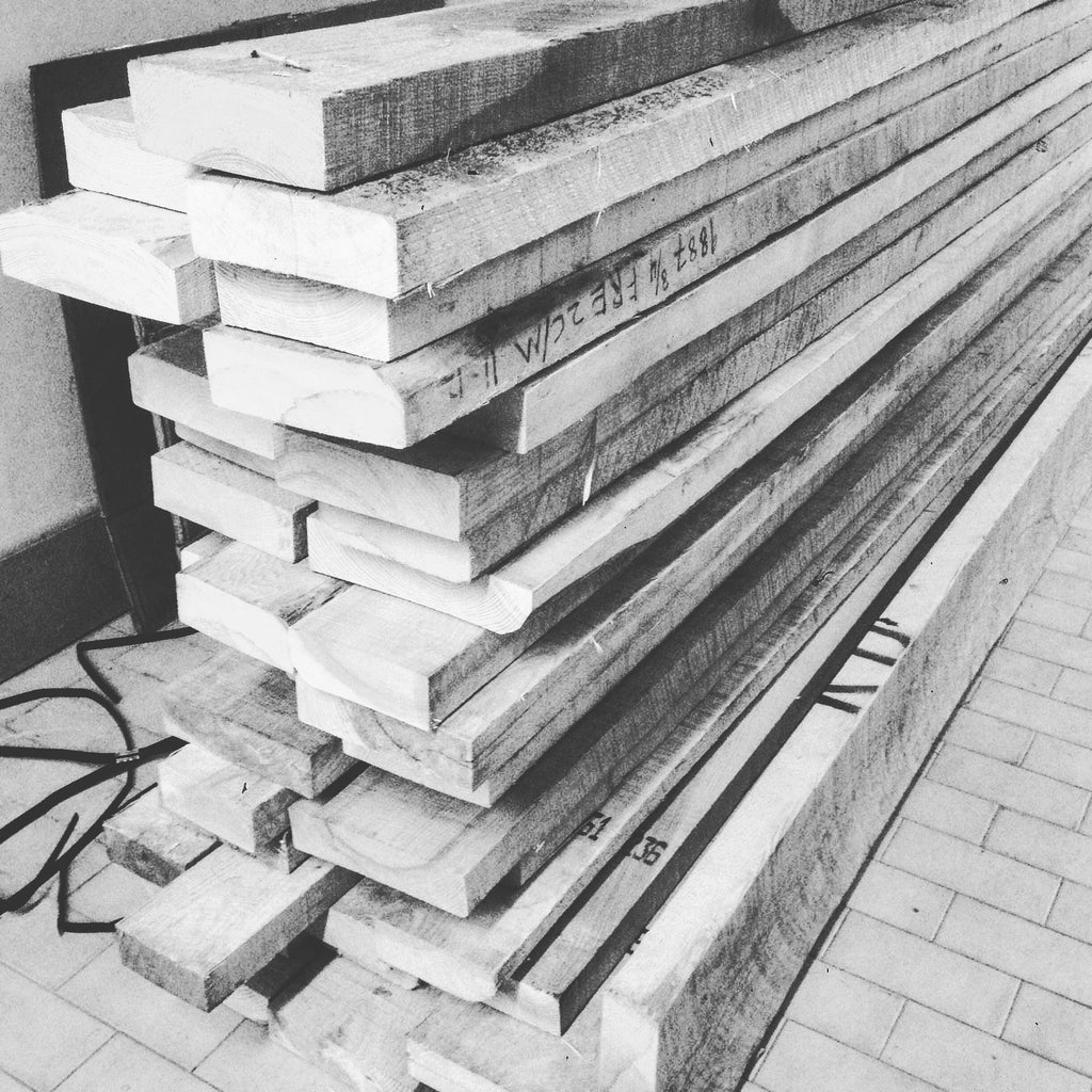 Ash wood planks