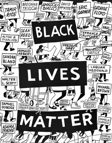 steveespopowers black lives matter art print