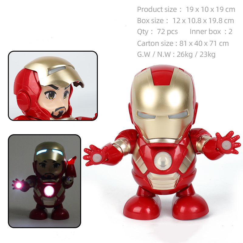 robot iron man dance