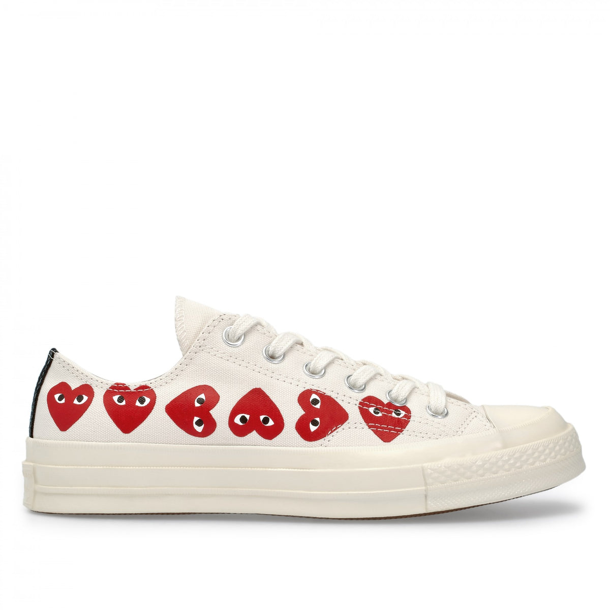 Play Comme des Garçons Converse ChuckTaylor'70 - Multi Heart / Low Top