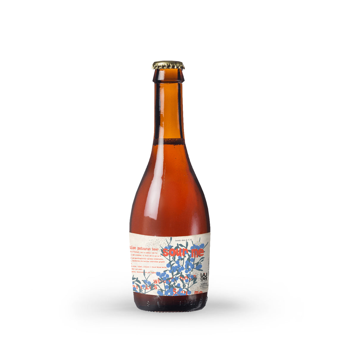 Laugar SOUR ME - Mixed Fermentation Patxaran Beer (botella 33cl, pack de 6 bo - Laugar Brewery
