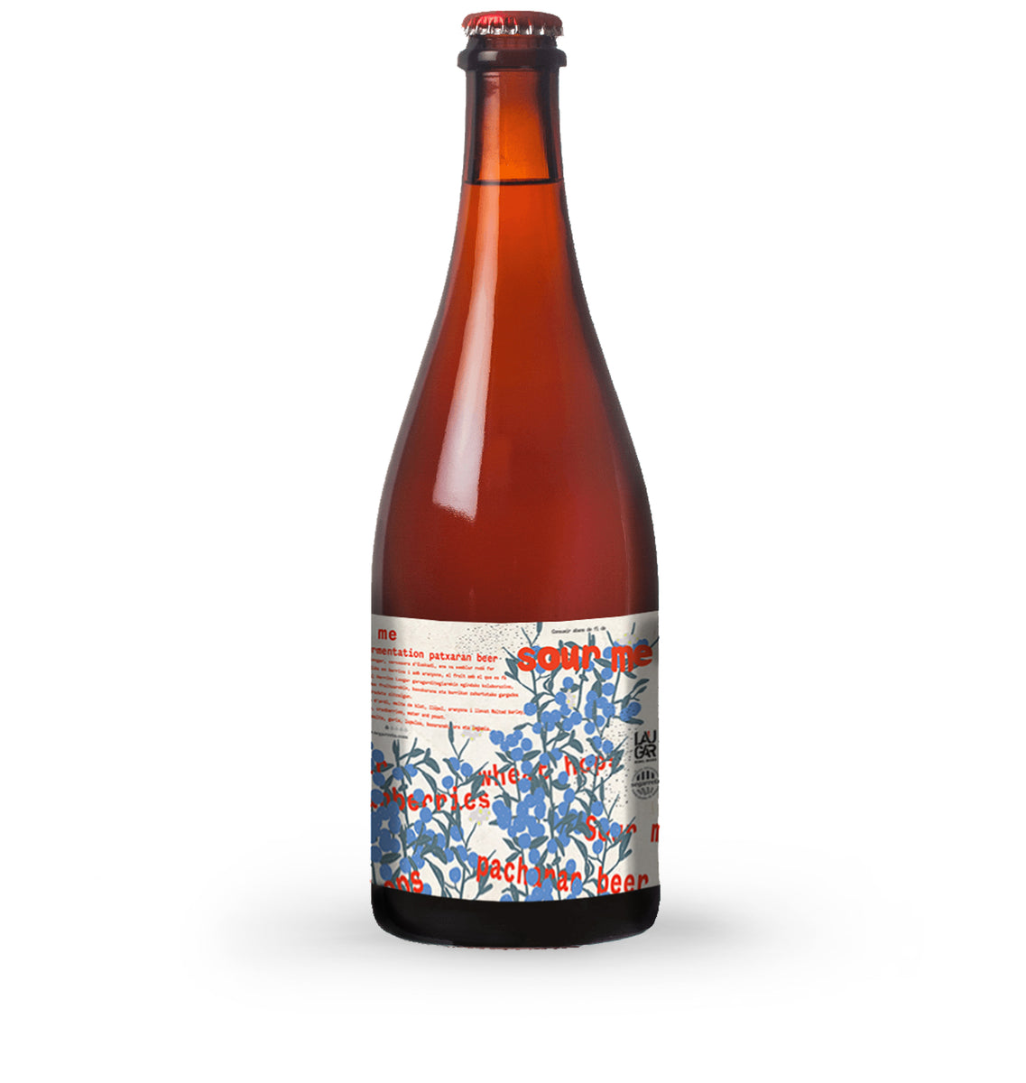 Laugar SOUR ME - Mixed Fermentation Patxaran Beer (botella 75cl) - Laugar Brewery