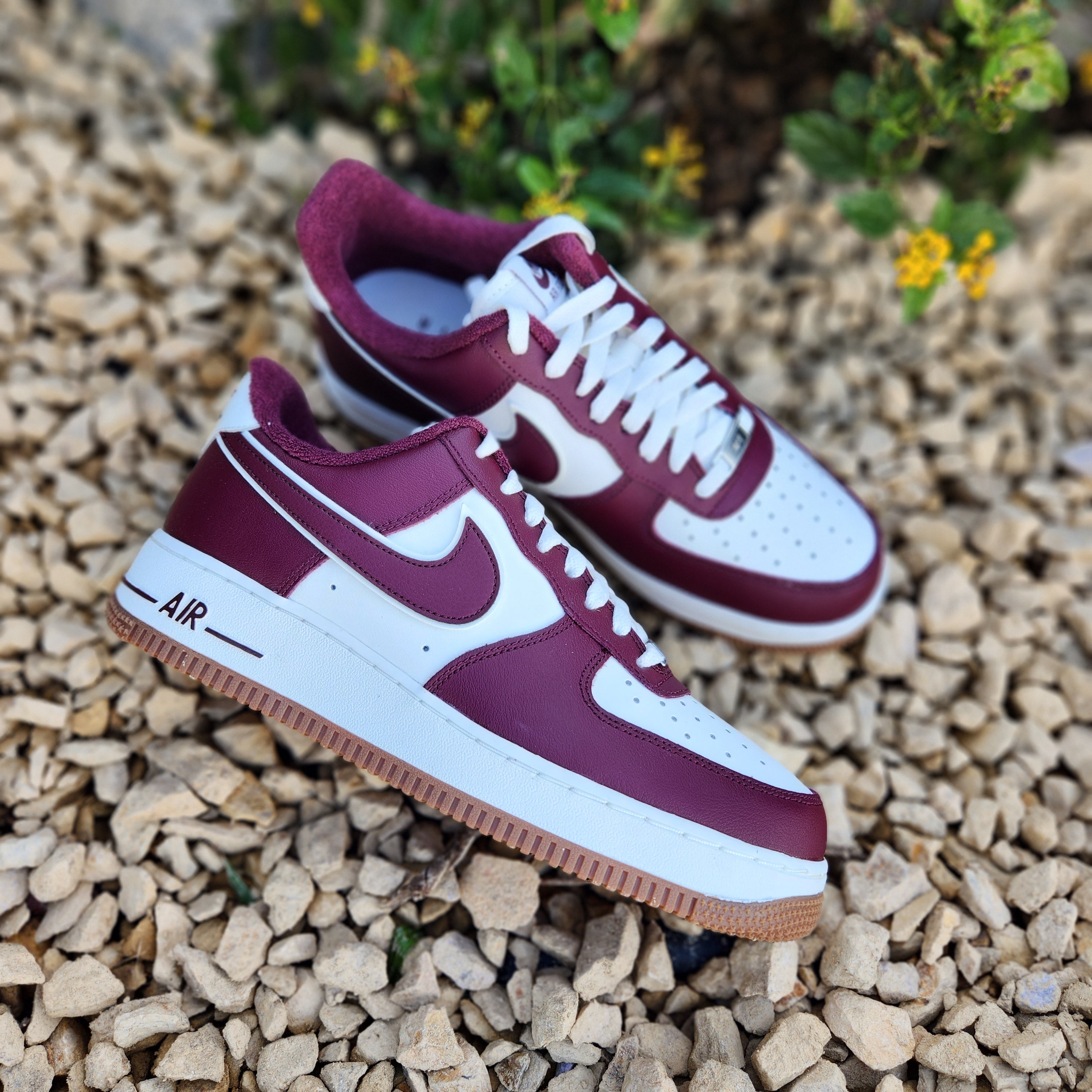 Air Force 1 Low LV8 College Night Maroon PRIVATE SNEAKERS