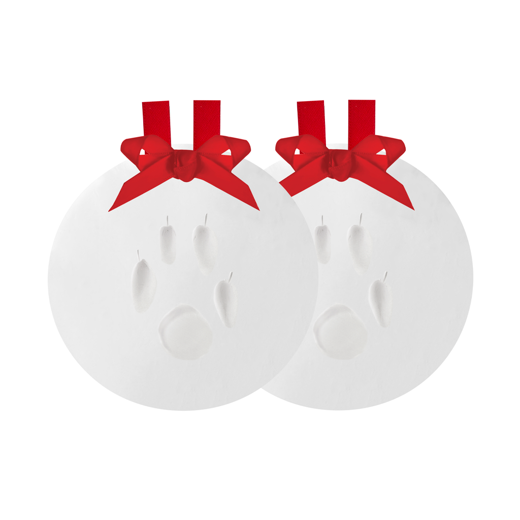 Pawprints Ornament 2 Pack Pearhead 