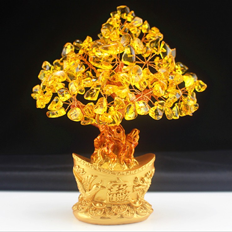 Feng Shui Citrine Money Tree