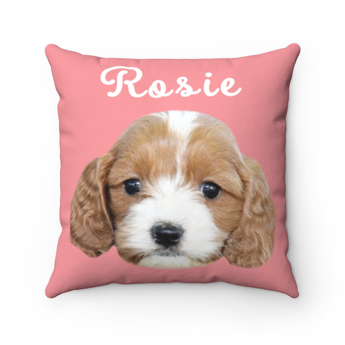 custom pillow with dog face