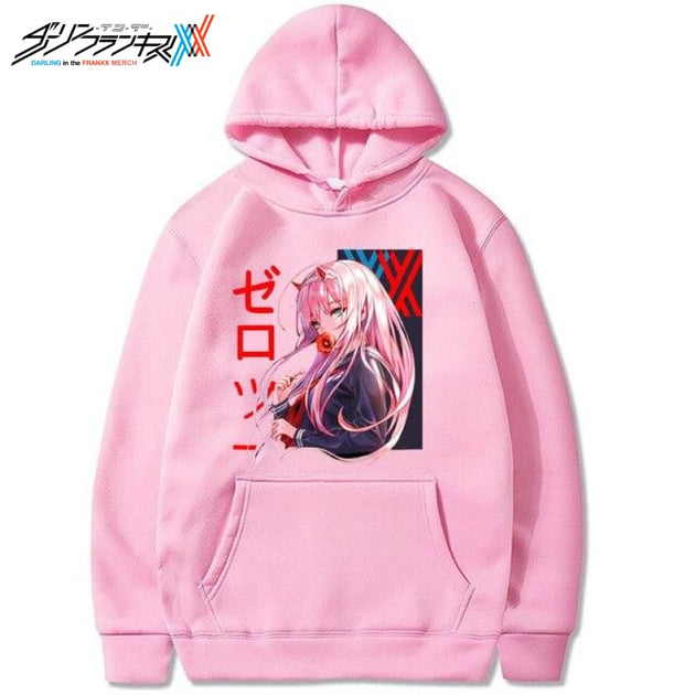 zero two face hoodie