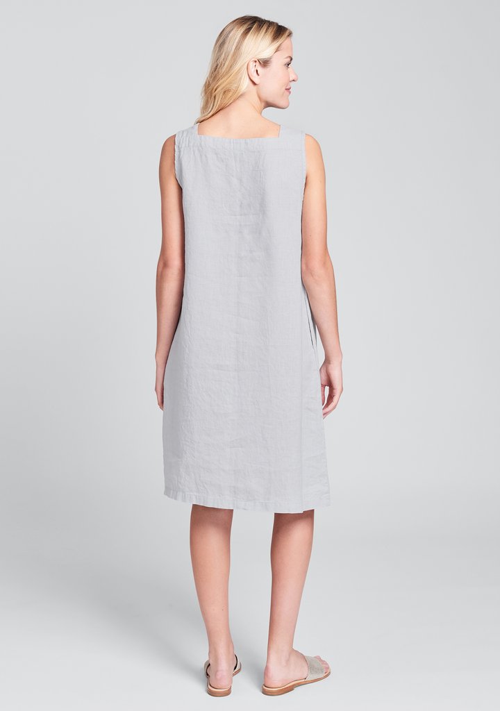 linen shift dress