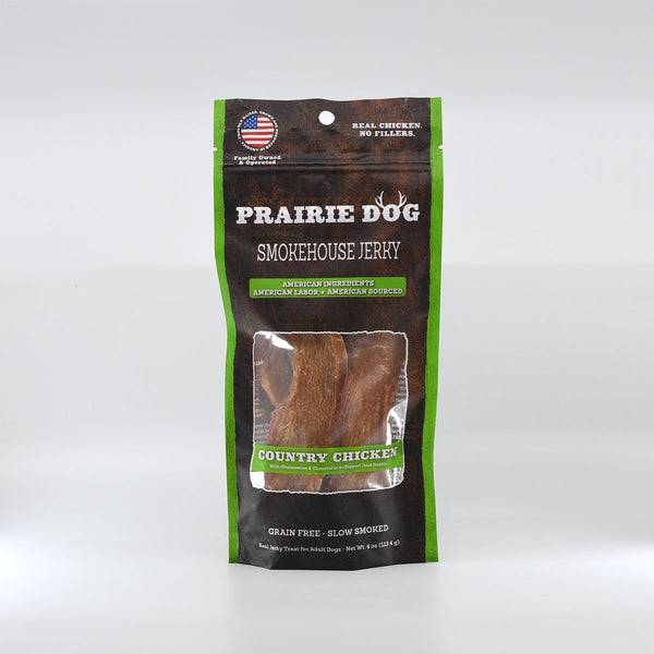 prairie dog treats chicken jerky