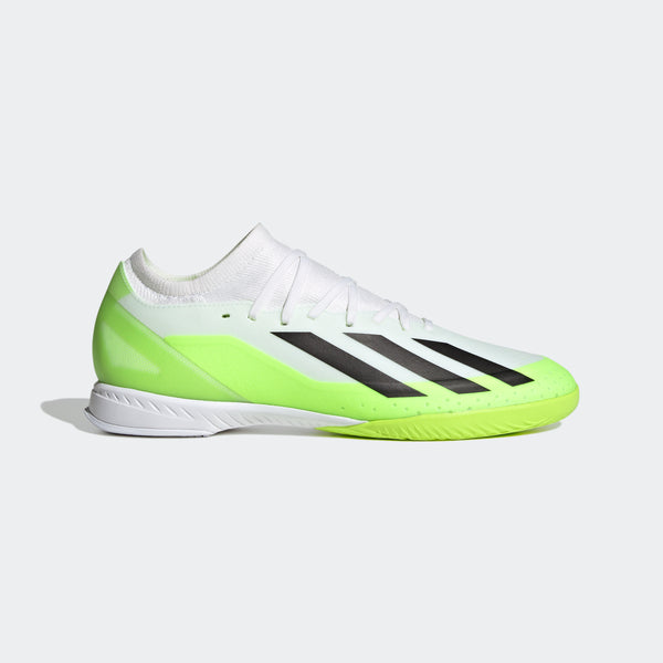 adidas X Crazyfast.3 Soccer Shoes White/Black | stripe 3 adidas