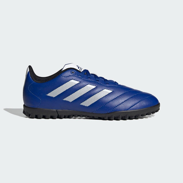 adidas Goletto VIII Turf Shoes | Royal Blue | Kid's | stripe 3