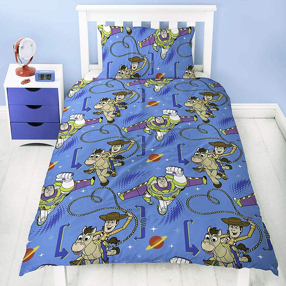 Disney Toy Story Friends Single Double Duvet Cover Reversible Beddin