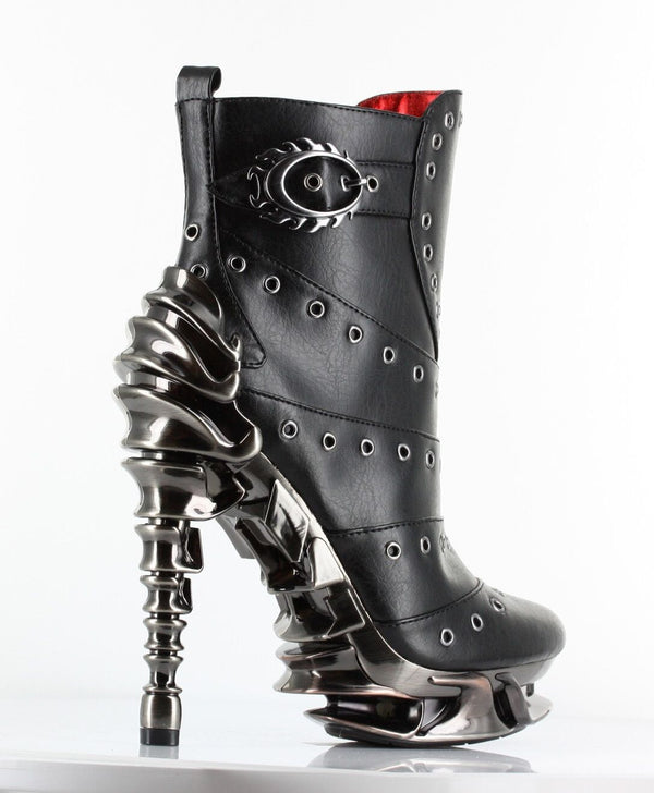 Hades Shoes - Raven Stiletto Booties Czechia 6.5 SALE