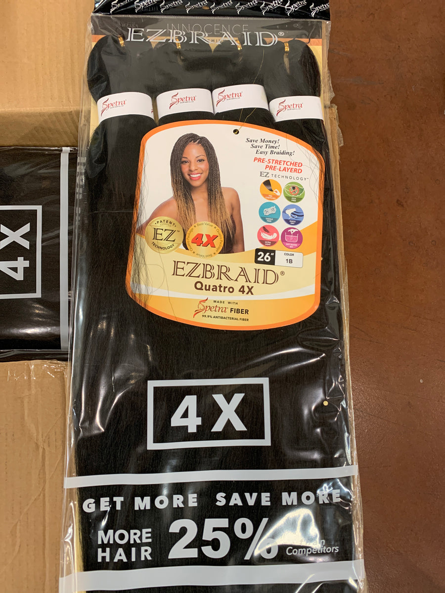 Pre Stretched Spetra Innocence Ezbraid 4x 26in Lux Beauty Supply Lv