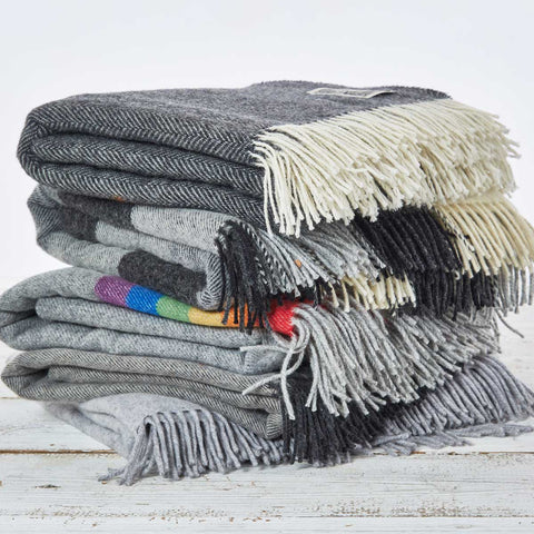 grey throws