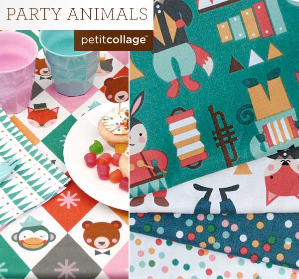 Party Animals by Petite Collage