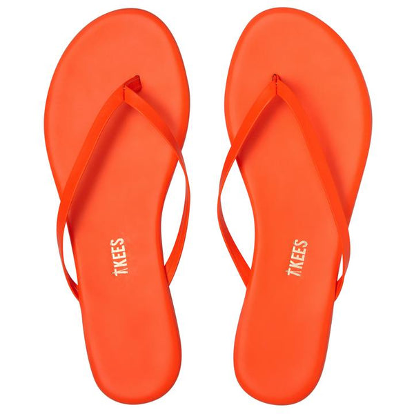 neon flip flops