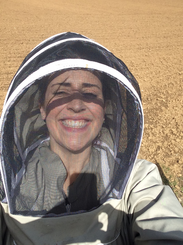 Lara Manton - A Bee Farming apprentice working with Bee Good