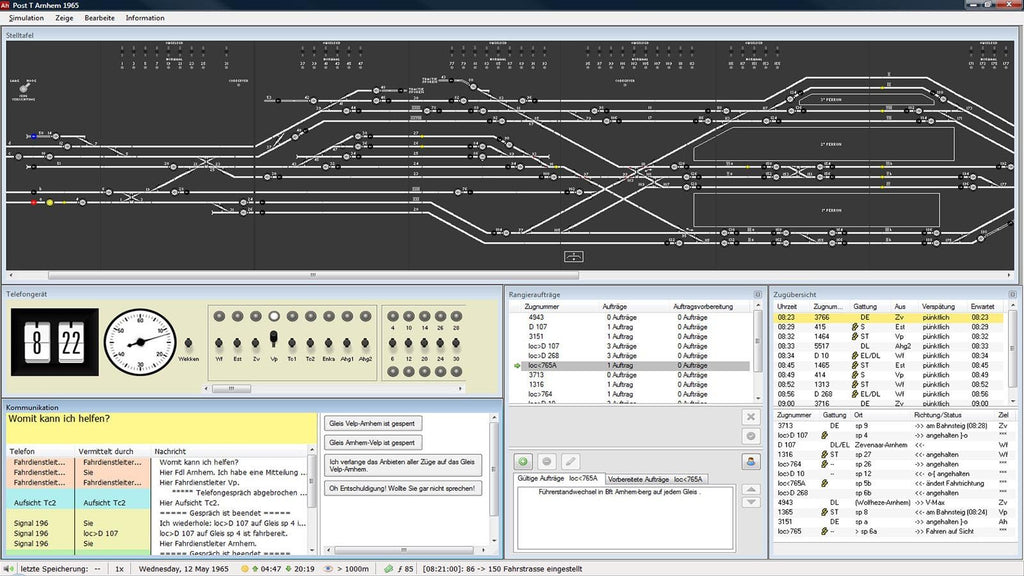 Rail Traffic Controller Aptitude Test