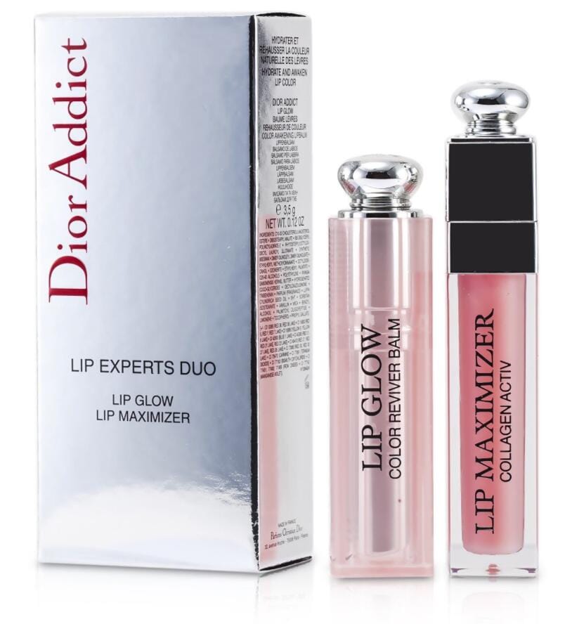 dior lip glow duo set