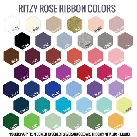 Ritzy Rose Wedding Color Trends for 2017-2018