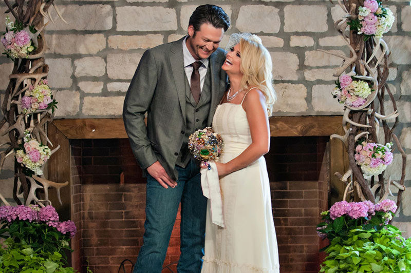 Miranda Lambert & Blake Shelton Brooch Bouquet