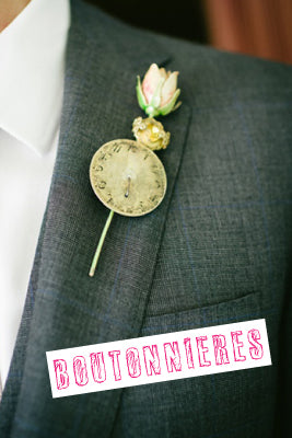 Ritzy Rose Boutonnieres