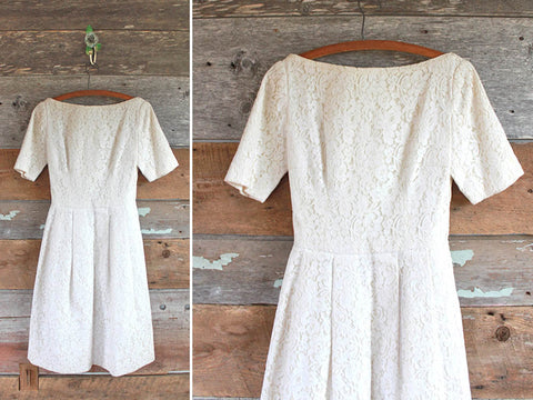 FancyLuckyVintage Wedding Gown on Etsy