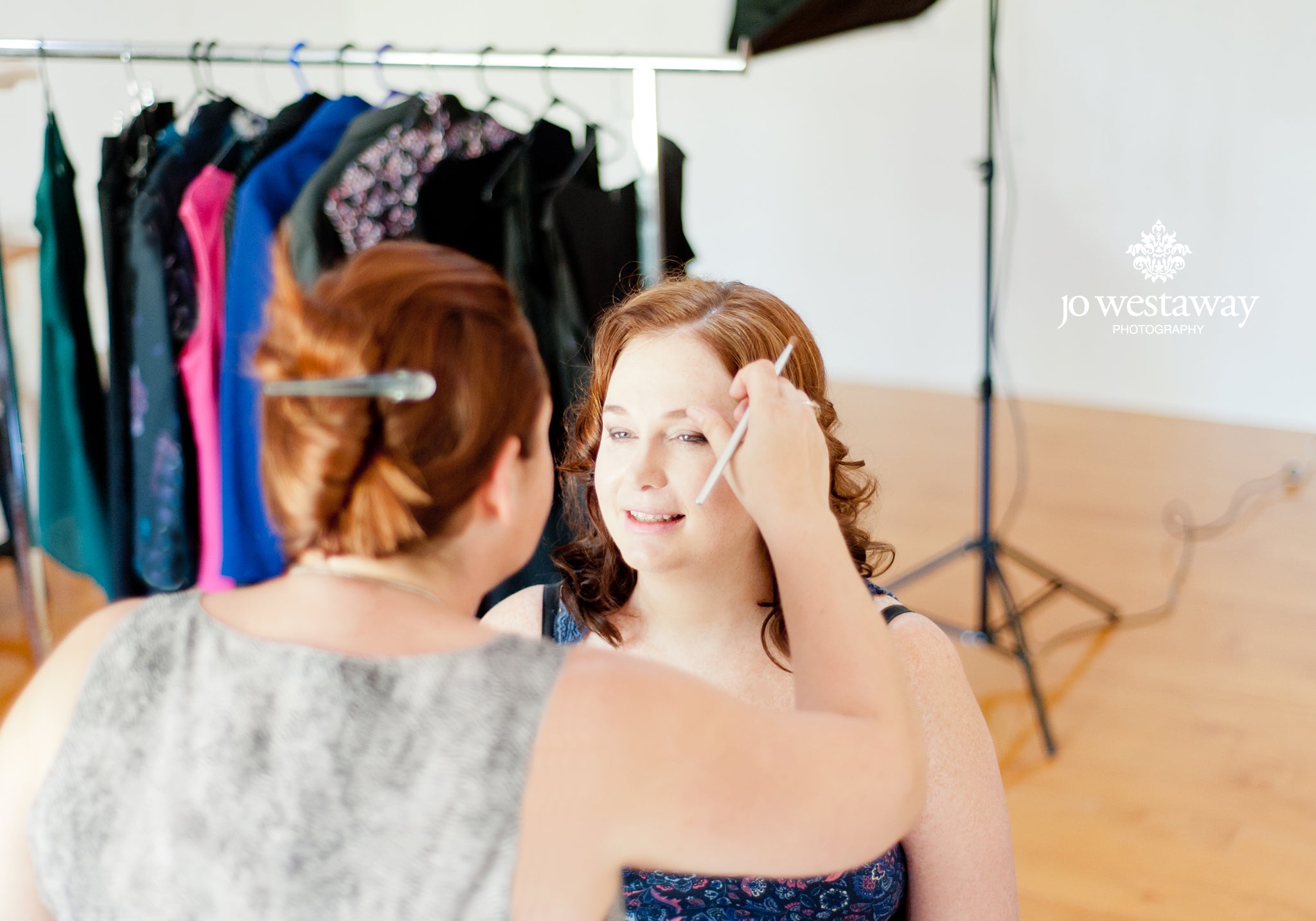 Personal branding photography shoot with professional hair and make-up